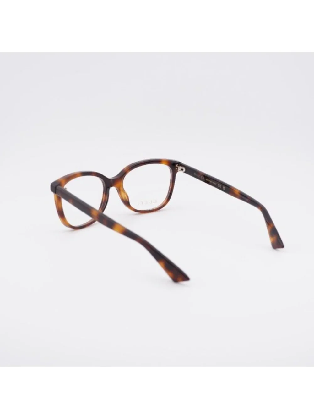 Gucci GG1816O 002 Eyeglasses Havana 51mm Cat Eye Frame